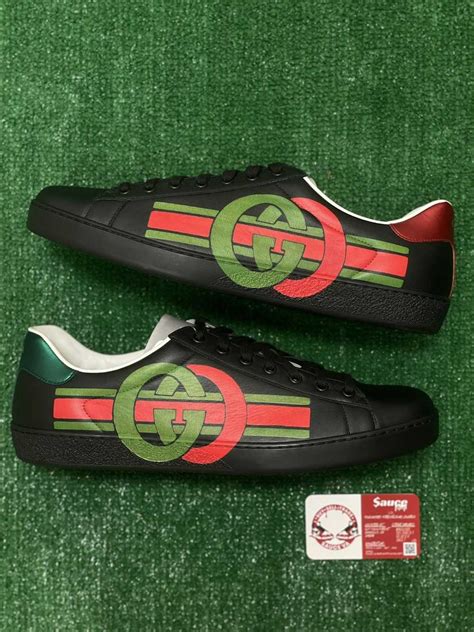 gucci velcro ace sneakers|gucci ace interlocking g.